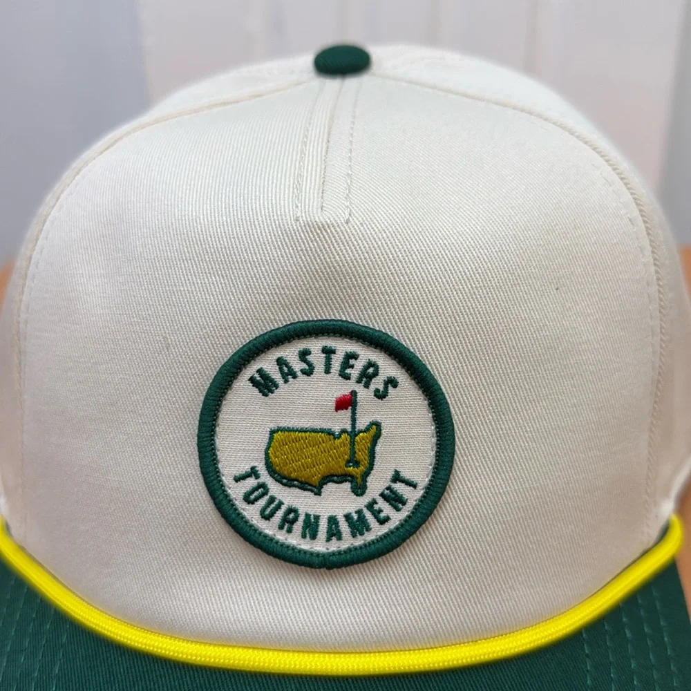 Masters Tournament Retro Color Block Patch Rope Hat!!🔥🔥🔥 - Picture 13 of 15